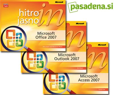 Paket MS Office, Outlook, Access 2007