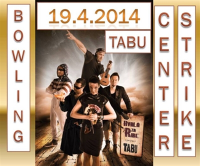 Koncert skupine Tabu le 4,70 eur
