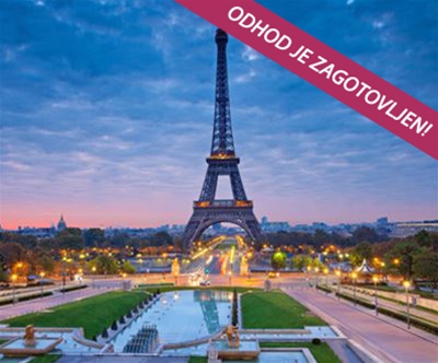 Organiziran izlet v Pariz z agencijo goHolidays!