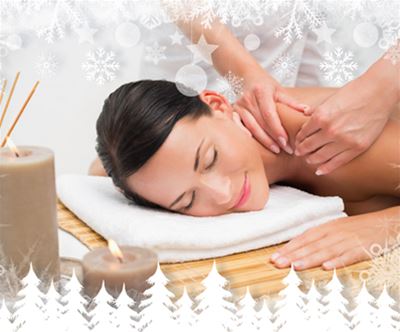 Carobno božicno razvajanje z masažo telesa in lasišca