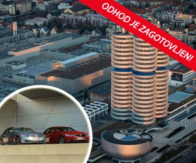 Nepozaben obisk tovarne BMW in ogled mesta München
