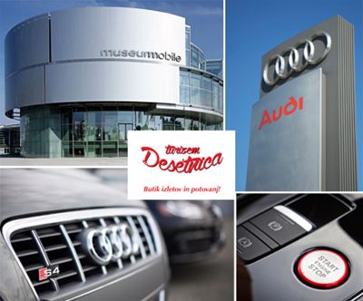 voden ogled tovarne in muzeja Audi