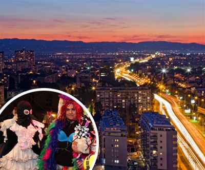 karneval v Samoboru in ogled Zagreba