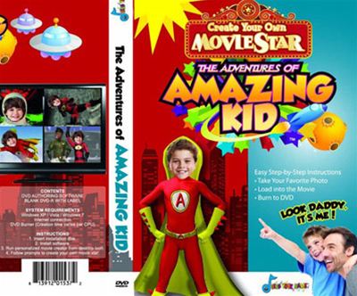 Osebna DVD risanka s sliko obraza vašega otroka