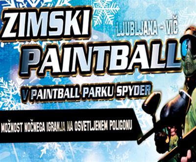 Paintball (90 min) - popolna doza adrenalina!