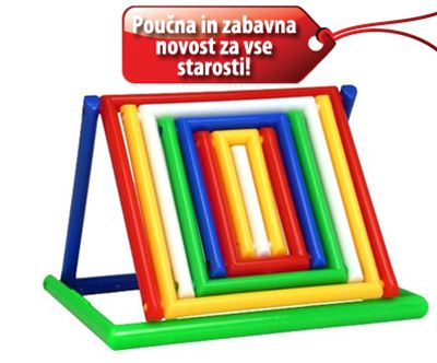 Zabavna miselna novost - 3D logicna igraca Jeliku