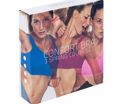 Comfort Bra - paket 3 nedrckov