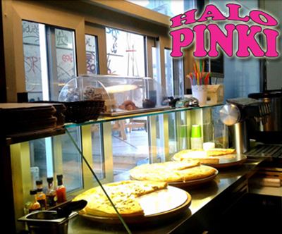 Kos pice in limonada v Piceriji Halo Pinki!