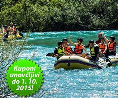 Rafting na Tari in Drini v dožini 33 kilometrov