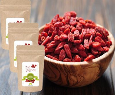 3x Goji jagode - carobno živilo mladosti, 250 g