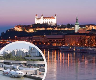 Dunaj, Bratislava z ladjo