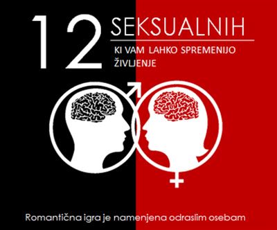 Romanticna in miselna igra za odrasle 12 SEKSUALNIH
