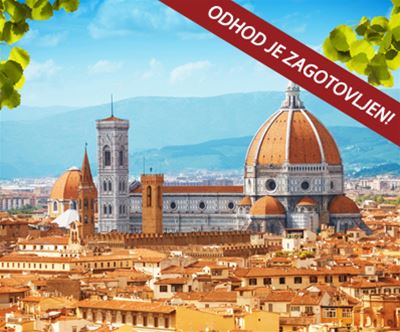 Cudovit 2-dnevni izlet Firence in biseri Toskane