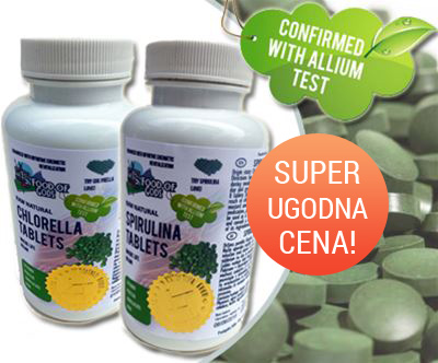 Spirulina in chlorella