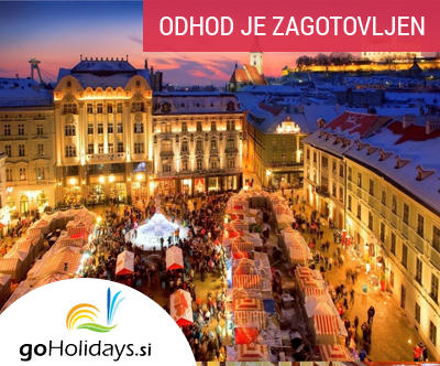 2-dnevna adventna Bratislava in Dunaj z goHolidays!