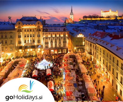 2-dnevna adventna Bratislava in Dunaj z goHolidays!