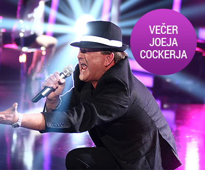 Večer uspešnic Joeja Cockerja
