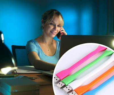 upogljiva USB lučka