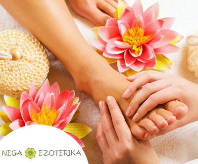 Refleksna masaža stopal med solno terapijo (60 min)