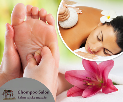 Tajska masaža celega telesa in refleksna masaža stopal