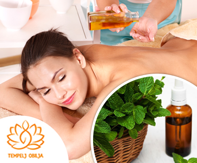 Sprostitvena masaža celega telesa z aromaticnimi olji
