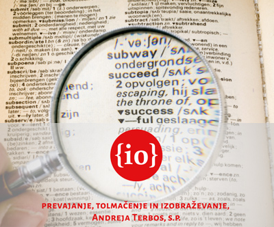 Profesionalno prevajanje besedil 