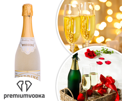 peneče vino Wedding