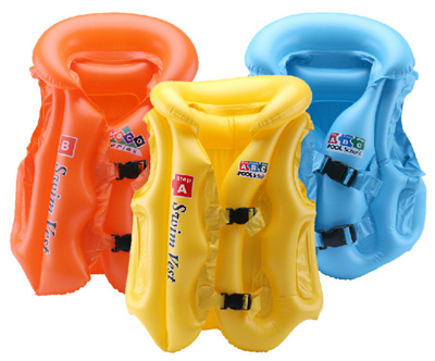 Komplet 2 napihljivih plavalnih jopicev za otroke