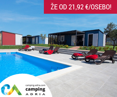 Edinstvene mobilne hiške v 3 razlicnih kampih v Istri!