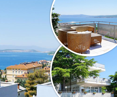 hotel villa aurora, crikvenica
