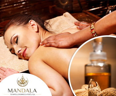 Klasicna sprostitvena masaža telesa z mandljevim oljem 