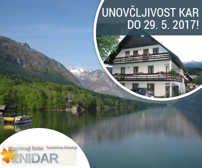 Apartmaji Bohinj za 2