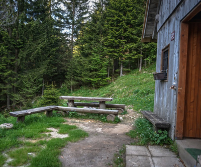 bohinj, gorska koča