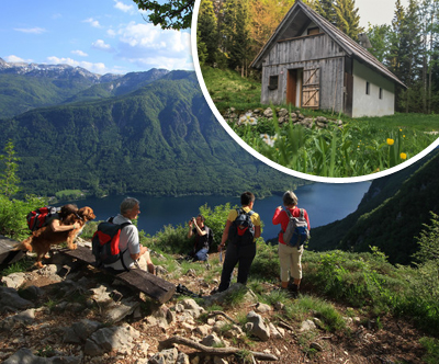 bohinj, gorska koča