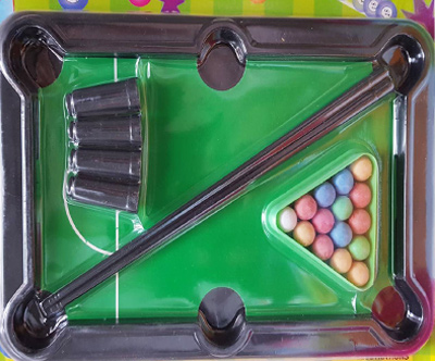 Košarkaški set za otroke in mini bilijard 
