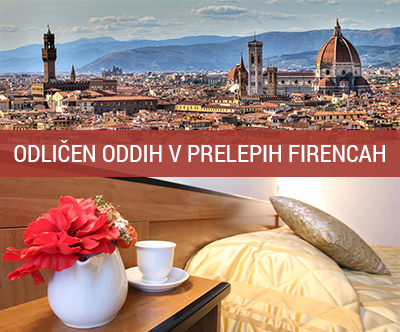 3-dnevni potep v Firence za 2 osebi