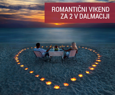 Valentinov oddih za 2 zaljubljena v Dalmaciji