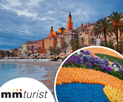 Cudovit 3-dnevni izlet po Azurni obali z M&M Turist!