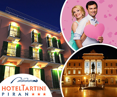 Valentinov vikend v hotelu Tartini 3* v Piranu
