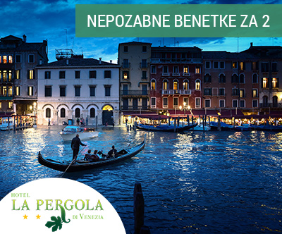 6-dnevni oddih v prijetnem Hotelu la Pergola v Benetkah