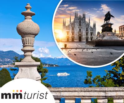 Milano in skrivnostni Boromejski otoki z M&M Turist!