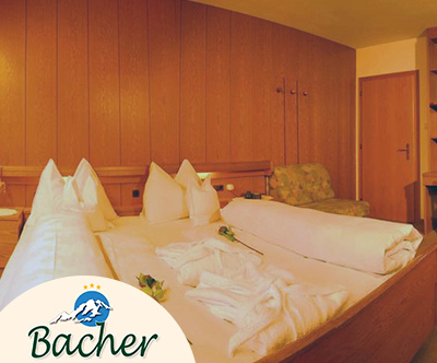 Zima v hotelu Bacher na južnem Tirolskem