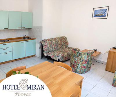 Družinski oddih v hotelu ali apartmajih Miran v Pirovcu