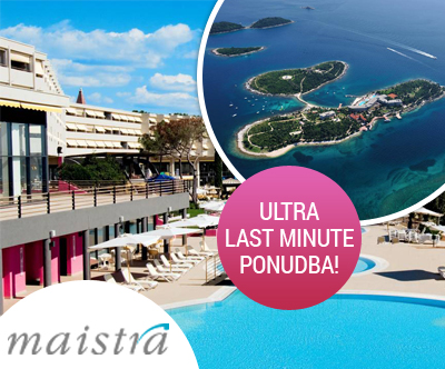 Oddih na otocku Sv. Andrije v Island Hotelu Istra 4*