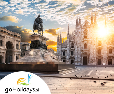 1-dnevni organiziran izlet v Milano z goHolidays!