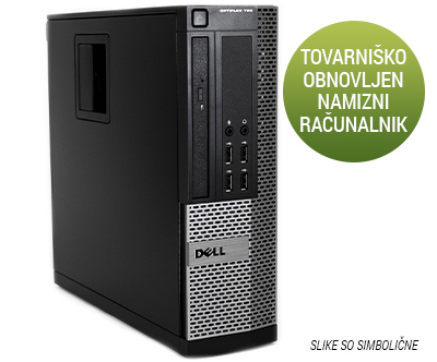 Obnovljen namizni racunalnik Dell Optiplex 790 SFF