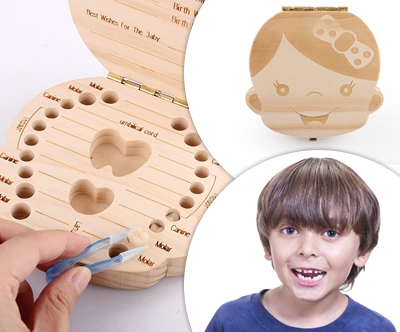 škatla za otroške zobke