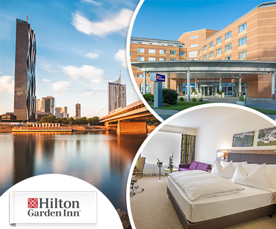 Doživite Dunaj v odlicnem hotelu Hilton Garden Inn 