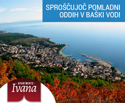 Apartmaji Ivana, Baška Voda