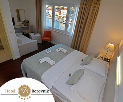 hotel borovnik, murter